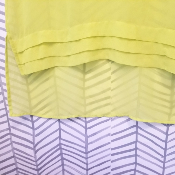 FWP!* Sheer Ruffled Embellished Sleeveless Top - Picture 4 of 7